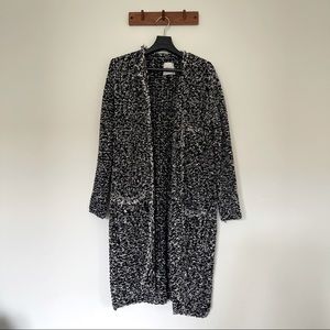Zara knit long cardigan size M